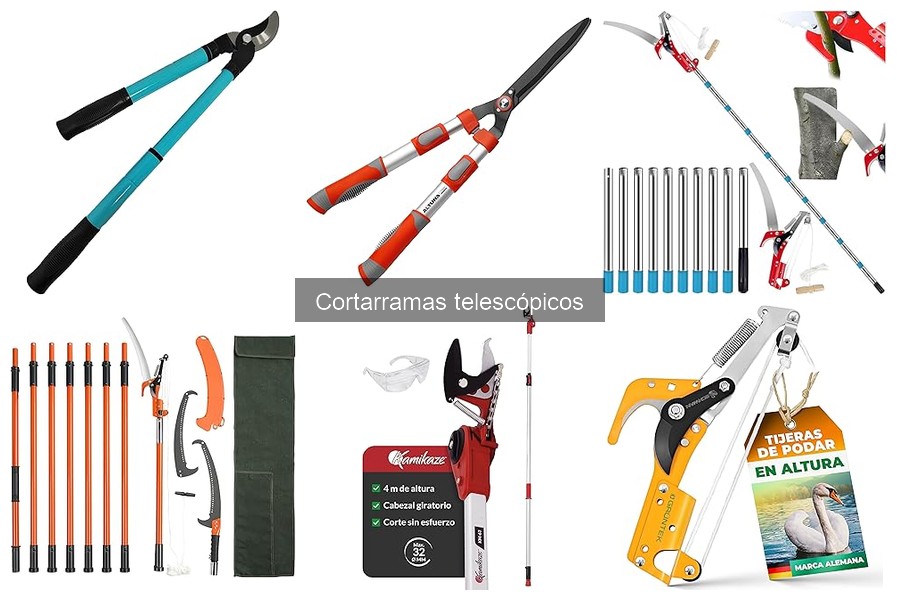 Comparativa de Cortarramas Telescópicos: VEVOR, DEUBA y GRÜNTEK