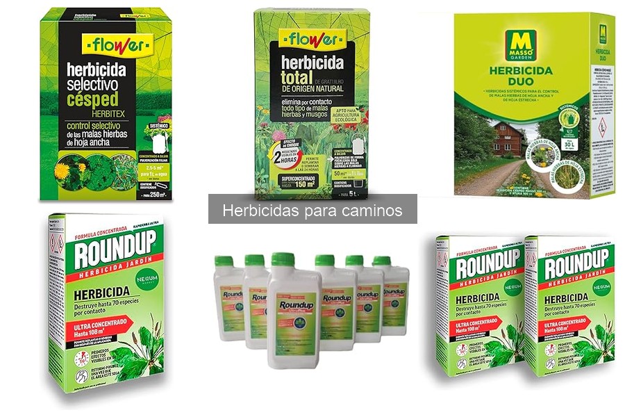 Comparativa de Herbicidas Efectivos para Caminos