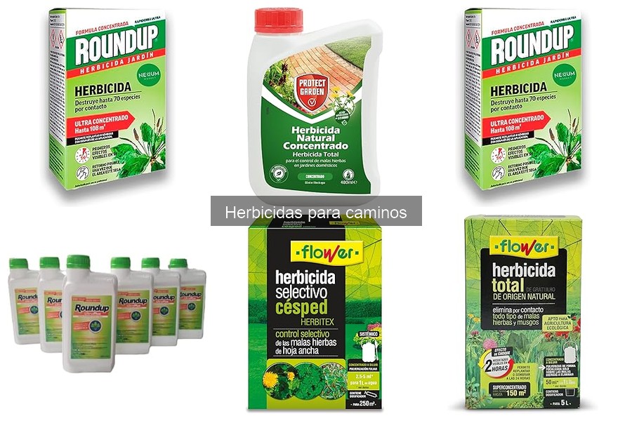 Comparativa de herbicidas orgánicos y sintéticos para caminos