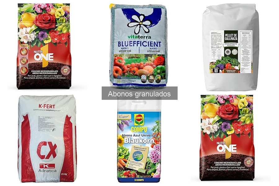 Comparativa de las Mejores Marcas de Abonos Granulados
