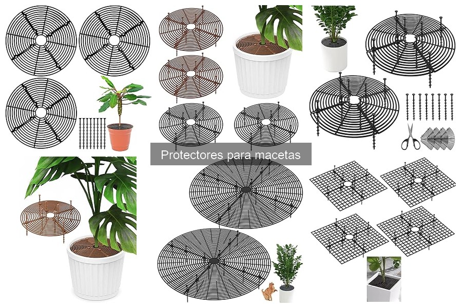 Comparativa de Materiales en Protectores para Macetas