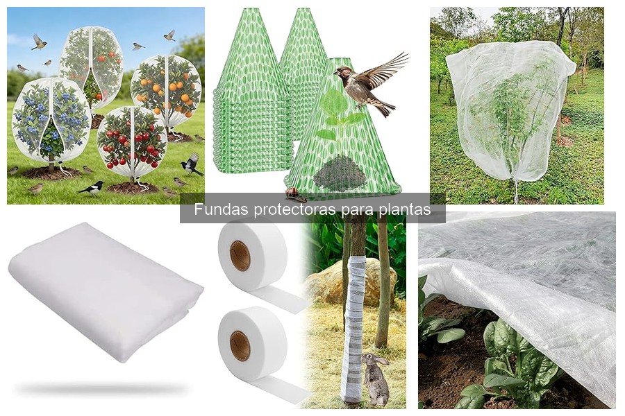 Comparativa de Materiales para Fundas Protectores de Plantas