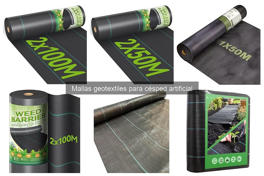 Comparativa de precios de mallas geotextiles para césped