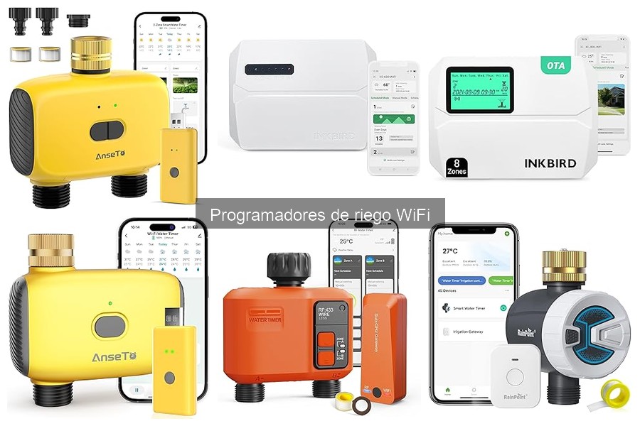 Comparativa de Programadores de Riego WiFi: Mejores Marcas