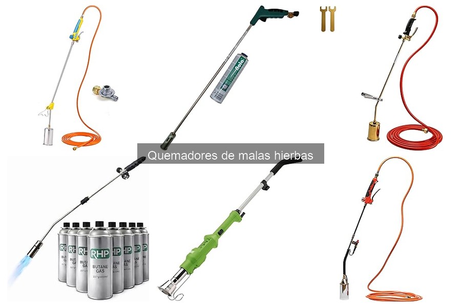 Comparativa de quemadores de malas hierbas: eléctricos vs gas