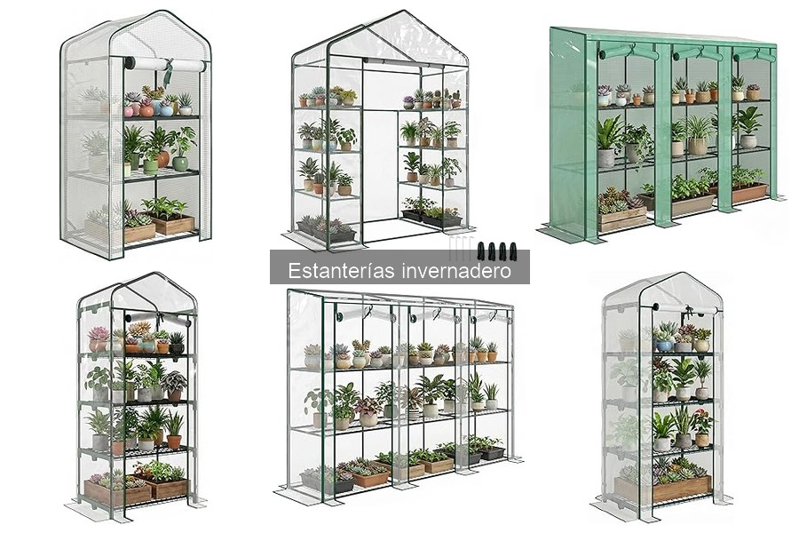 Comparativa: Estanterías Metálicas vs. de Madera para Invernaderos