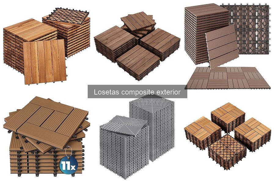Comparativa: Losetas Composite vs Cerámica para Exteriores