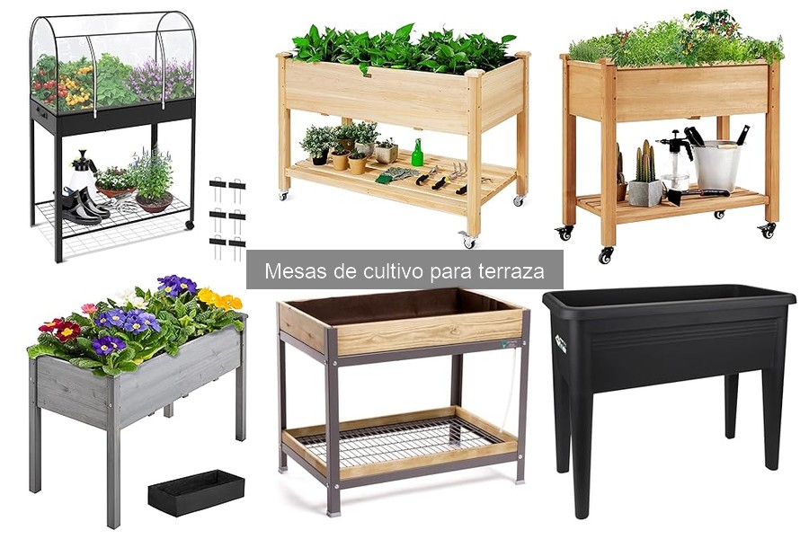 Comparativa: Mesa de Cultivo de Madera vs Metal