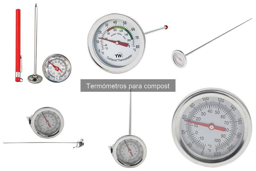 Compra el mejor termómetro para compost aquí