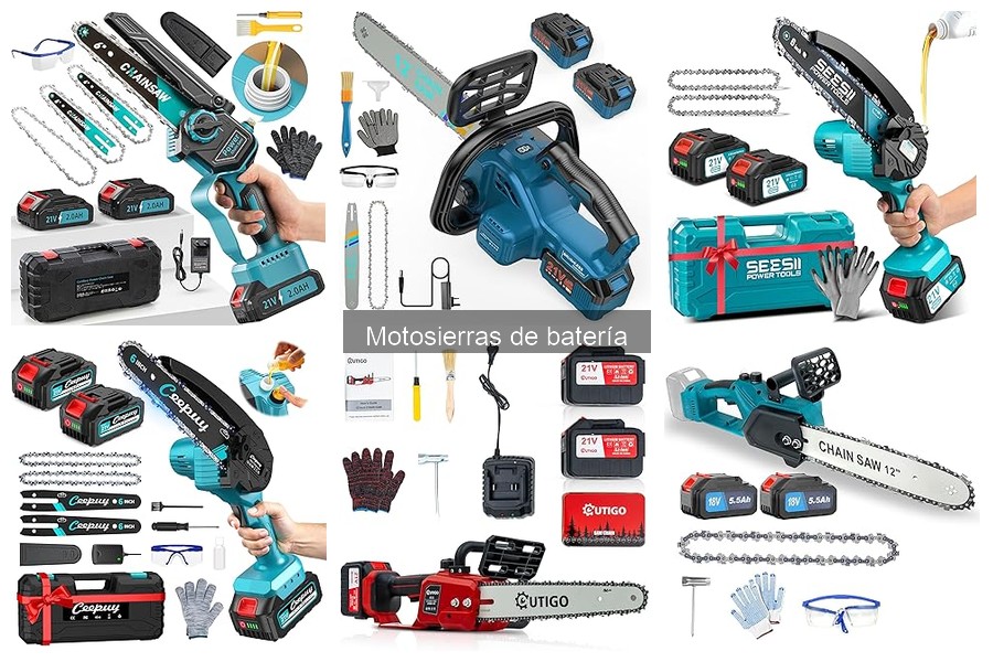 Consejos para el Mantenimiento de Motosierras de Batería