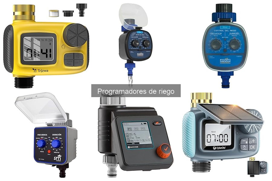 ¿Cuál es el mejor programador de riego para tu huerto urbano?