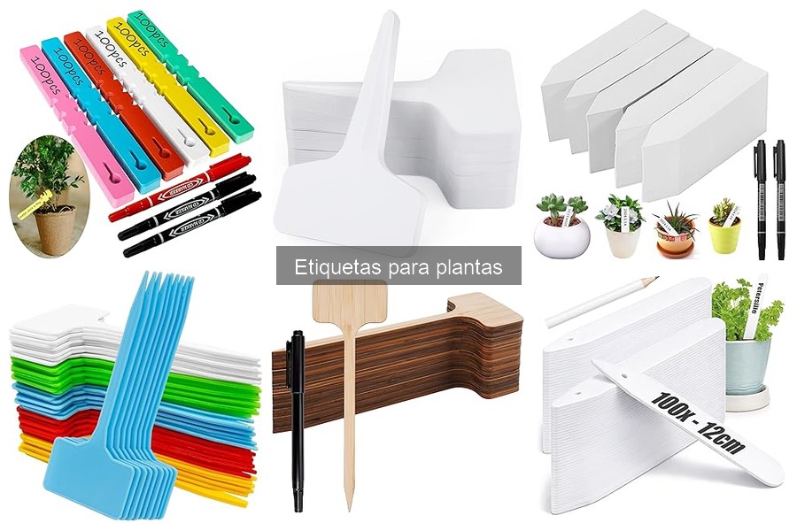 Dónde comprar etiquetas para plantas baratas y accesibles