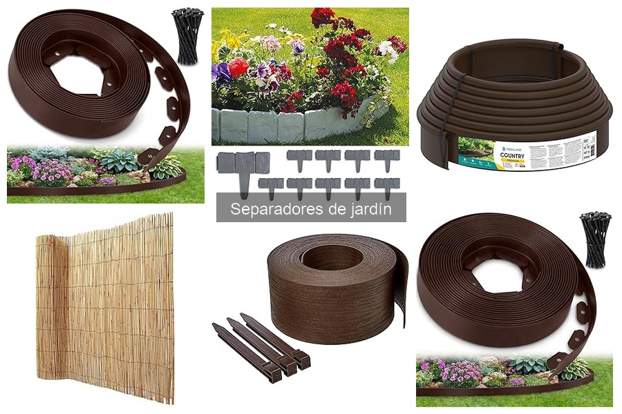 Dónde comprar separadores de jardín baratos y de calidad