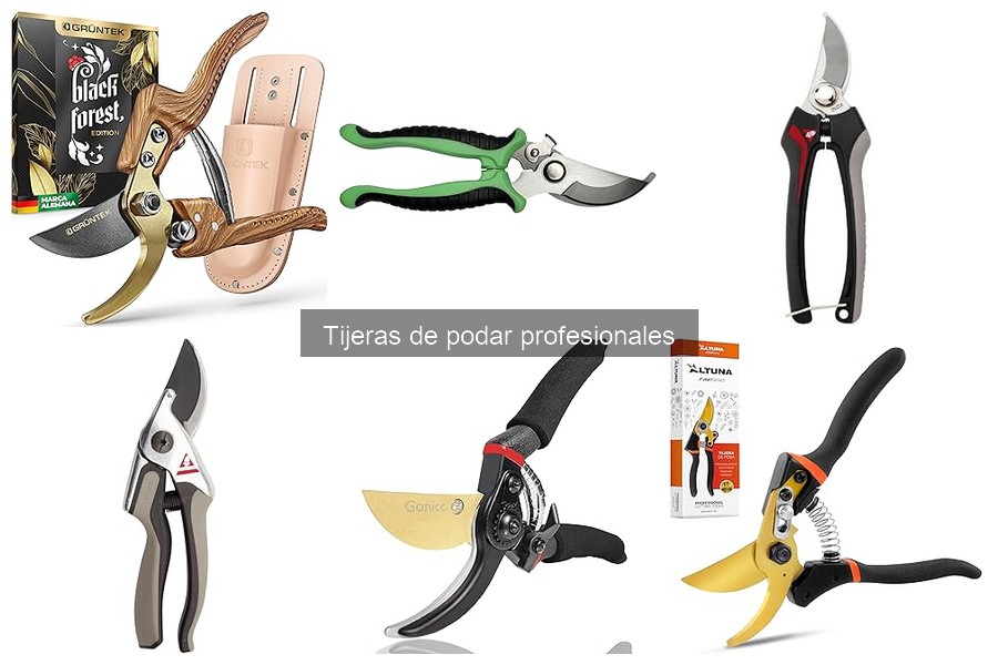 Dónde comprar tijeras de podar profesionales con las mejores ofertas