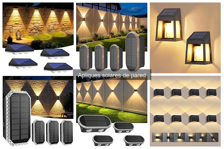 Errores comunes al instalar apliques solares de pared