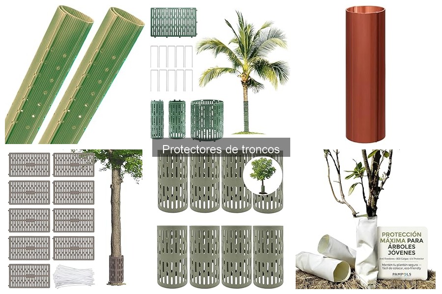 Errores comunes al usar protectores de troncos en jardinería