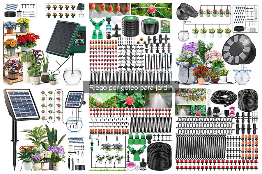 Funciones de un Programador de Riego por Goteo para Jardín