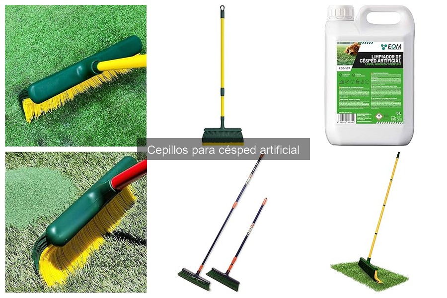 Guía de compra de cepillos para césped artificial