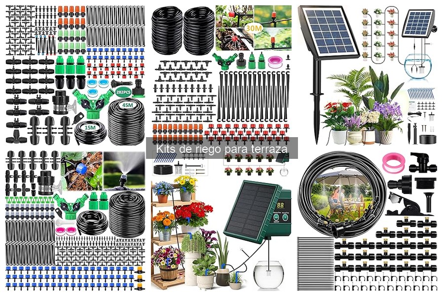 Guía de compra: Kits de riego para terraza