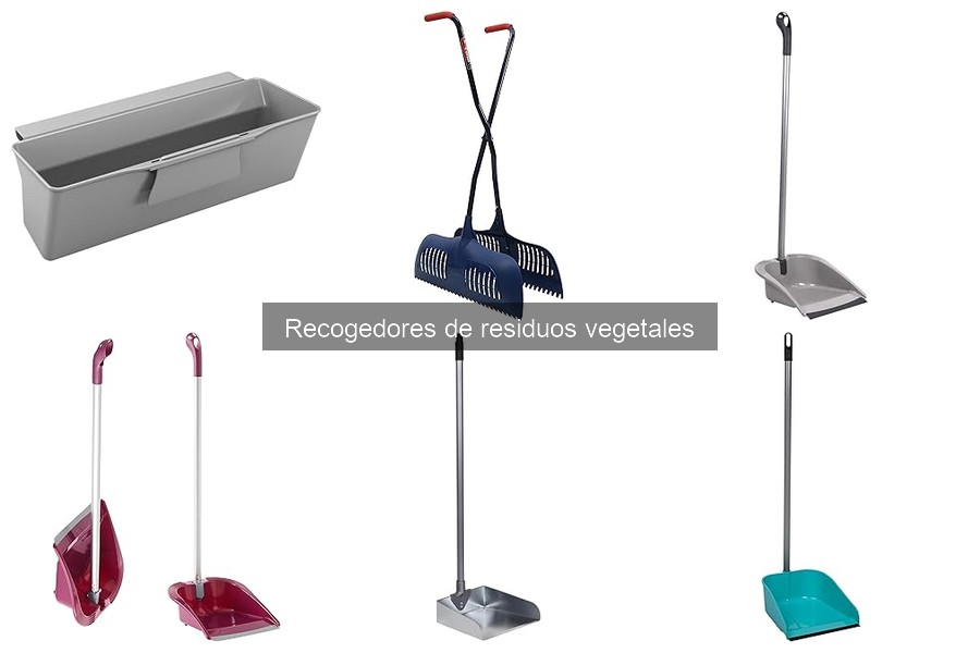 Guía para elegir el mejor recogedor de residuos vegetales