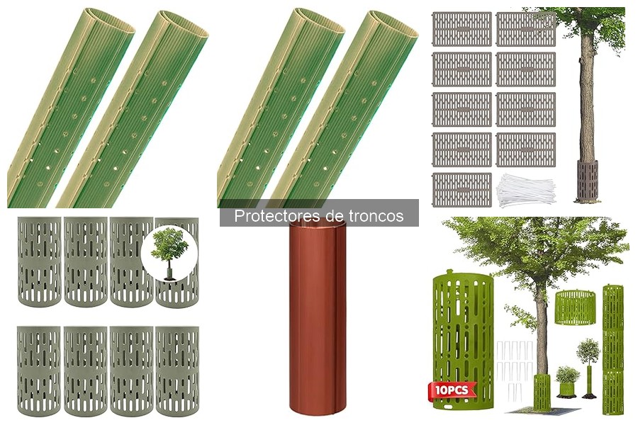 Guía para instalar protectores de troncos fácilmente