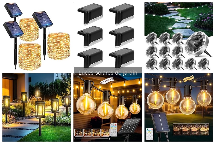 Ideas Creativas para Usar Luces Solares en Tu Jardín