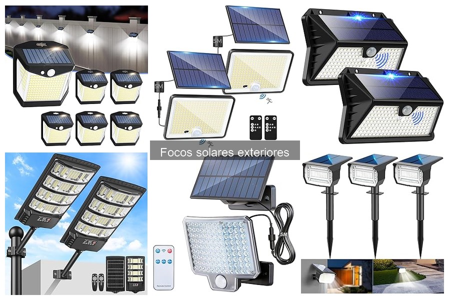 Instalación de focos solares exteriores: Guía fácil y práctica