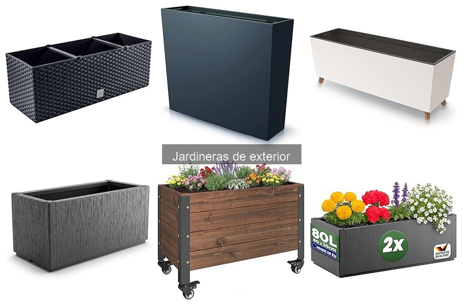 Jardineras de Exterior: Tipos, Materiales y Funciones