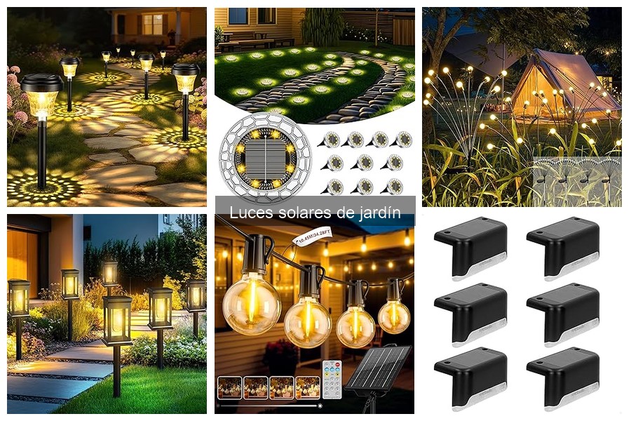 Luces solares de jardín: Efectividad en invierno