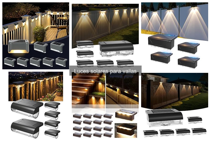 Luces solares para vallas: ¿Qué son y cómo funcionan?