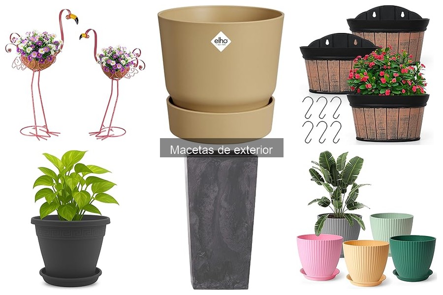 Macetas de exterior: Dónde comprarlas a buen precio