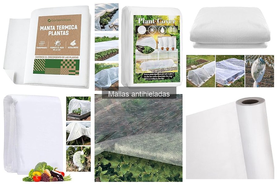 Mallas antihieladas para huertos urbanos: características y ventajas