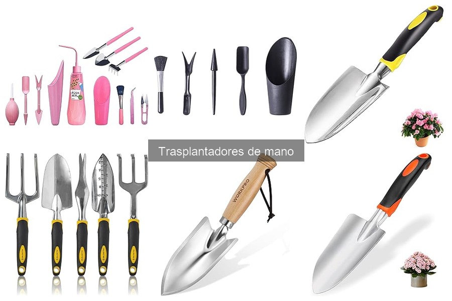Mantenimiento adecuado de trasplantadores de mano en jardinería