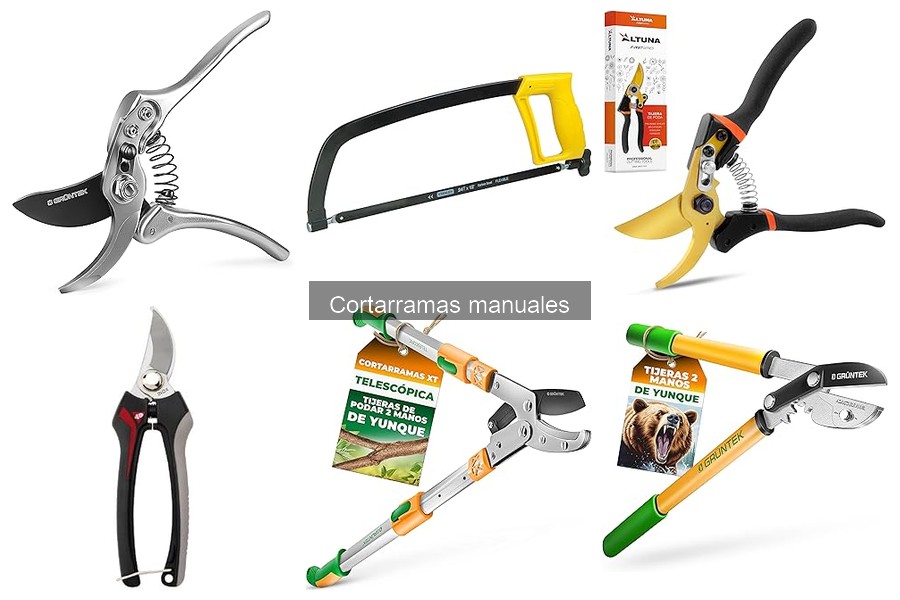 Mantenimiento de cortarramas manuales: consejos y cuidados