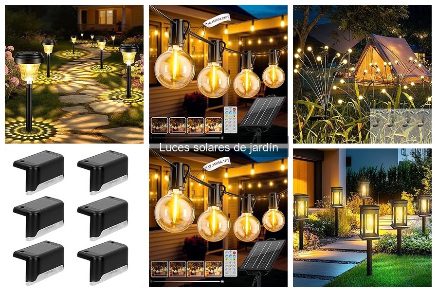 Mantenimiento de luces solares de jardín: consejos esenciales