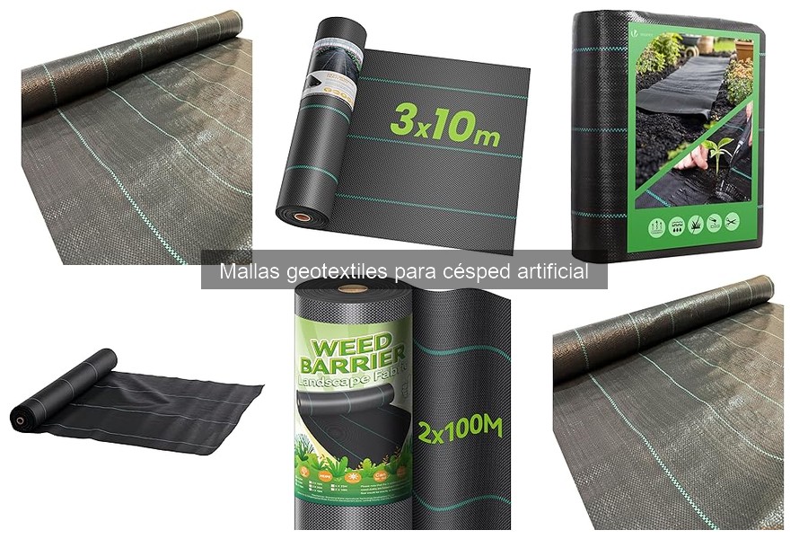 ** Mantenimiento de Mallas Geotextiles para Césped Artificial