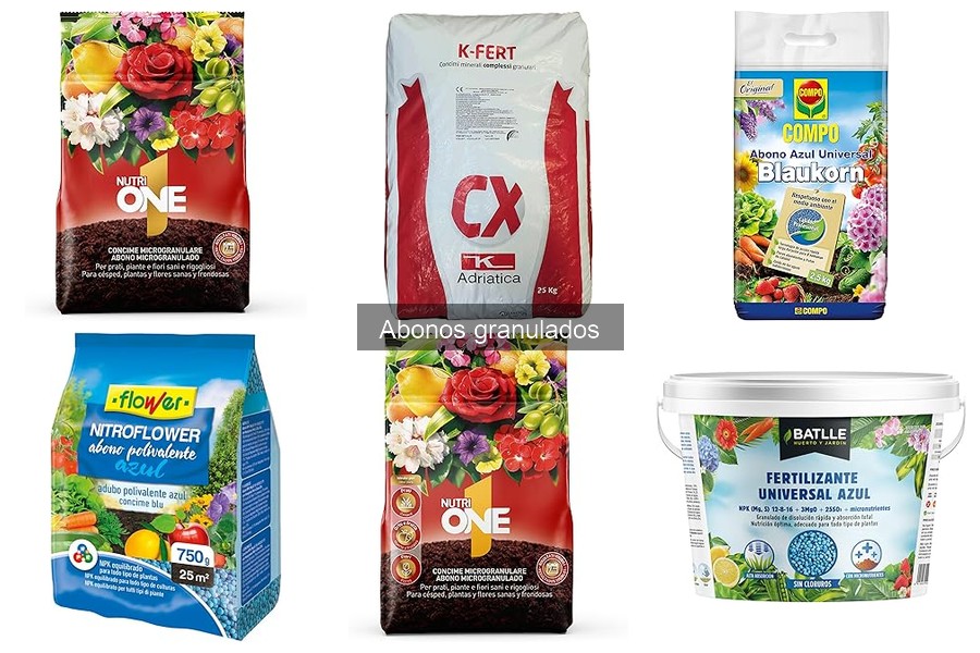 Mejores abonos granulados para plantas de interior