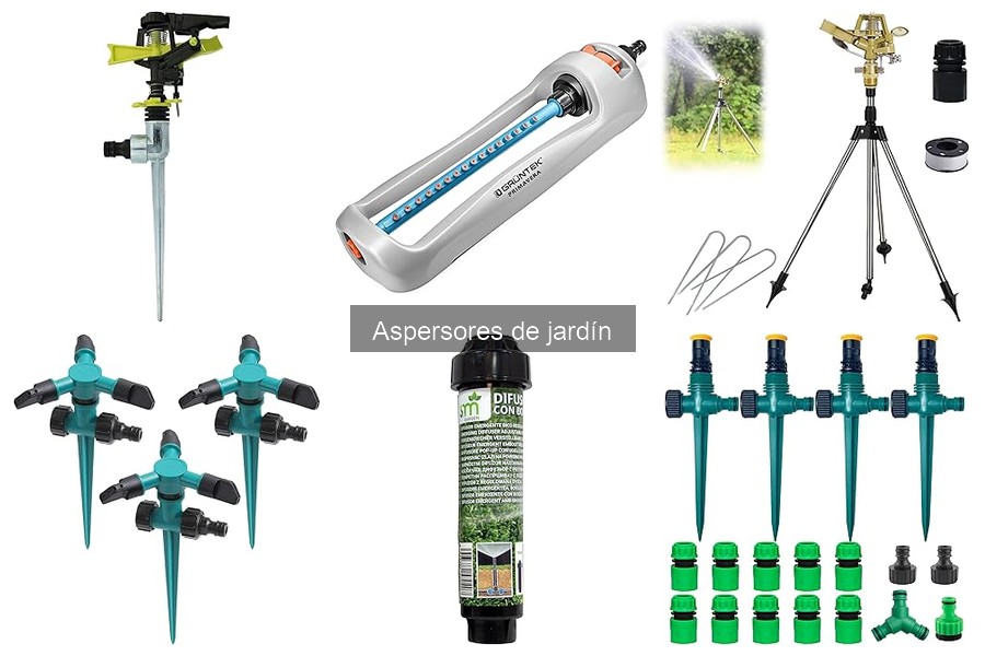 Mejores aspersores de jardín para espacios pequeños