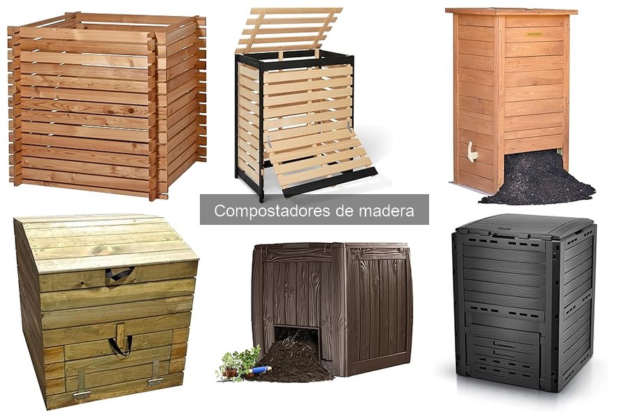 Mejores compostadores de madera para espacios pequeños