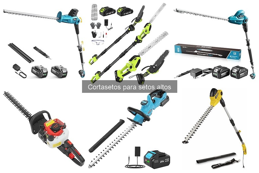 Mejores cortasetos para setos altos según usuarios