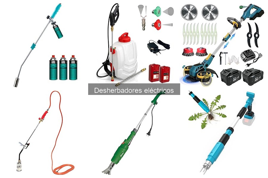 Mejores desherbadores eléctricos para jardines pequeños