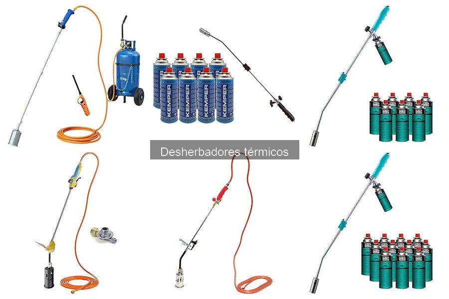 Mejores desherbadores térmicos para jardines pequeños
