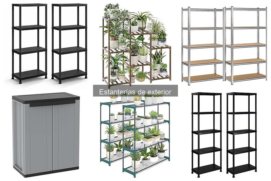 Mejores estanterías de exterior para plantas en 2023