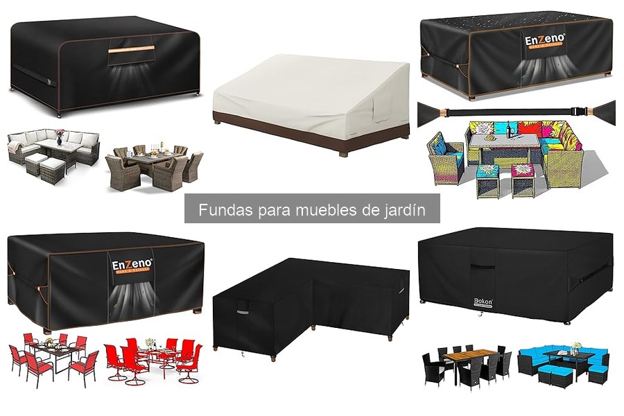 Mejores fundas económicas para muebles de jardín en 2023
