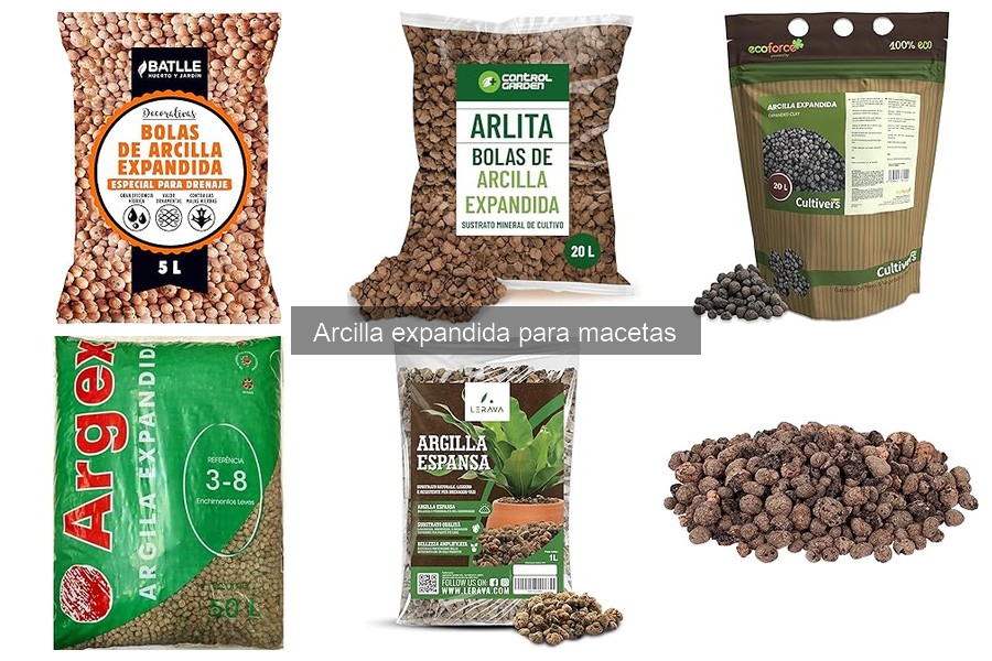 Mejores marcas de arcilla expandida para macetas en 2023