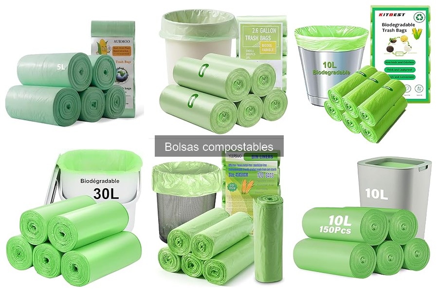 Mejores marcas de bolsas compostables para residuos