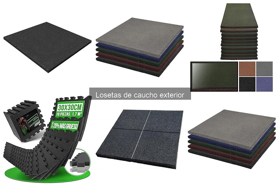 Mejores marcas de losetas de caucho para exteriores 2023