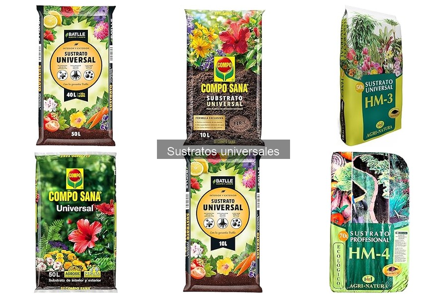 Mejores marcas de sustratos universales para tus plantas