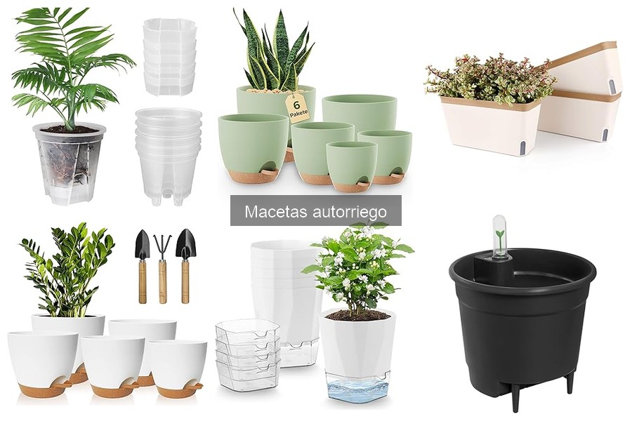 Mejores materiales para macetas autorriego: ¿cuál elegir?