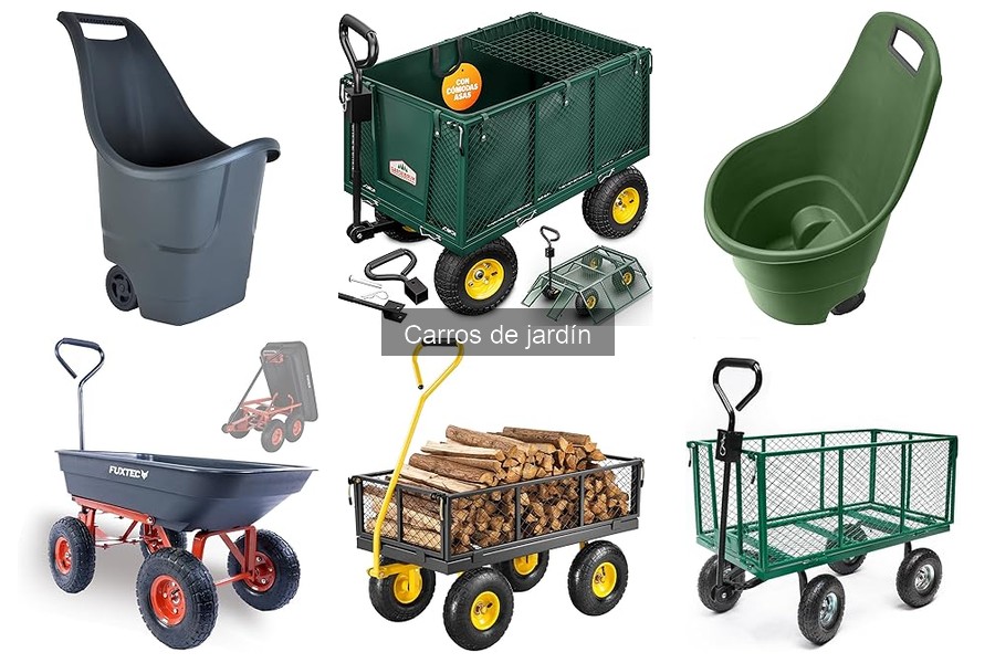 Mejores Ofertas y Precios de Carros de Jardín en 2023